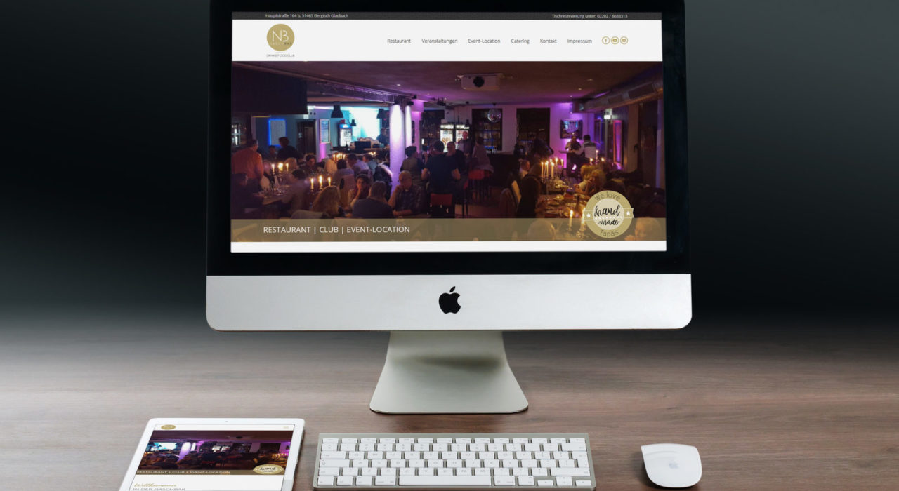 Restaurant Homepage | Referenz: Die Naschbar